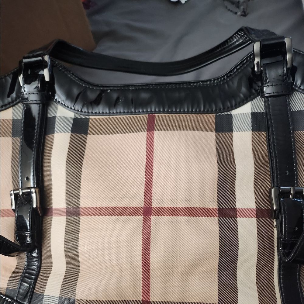 Nova Check Tote Bag by Burberry - Picture 5 of 6